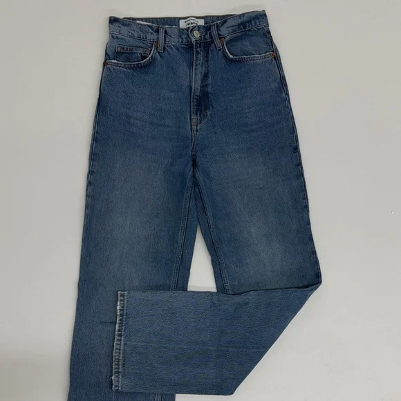 Reformation Blue Straight Leg Women's Jeans